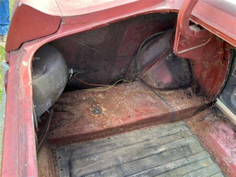 1969 mach 1 sheet metal trunk floor|69.